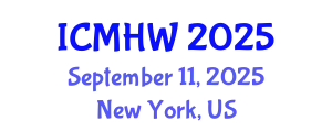 International Conference on Mental Health and Wellness (ICMHW) September 11, 2025 - New York, United States