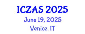 International Conference on Zoology and Animal Science (ICZAS) June 19, 2025 - Venice, Italy