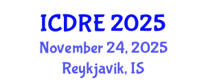 International Conference on Desalination and Renewable Energy (ICDRE) November 24, 2025 - Reykjavik, Iceland