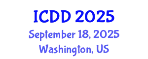 International Conference on Disability and Diversity (ICDD) September 18, 2025 - Washington, United States
