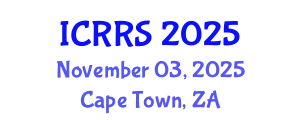 International Conference on Religion and Religious Studies (ICRRS) November 03, 2025 - Cape Town, South Africa