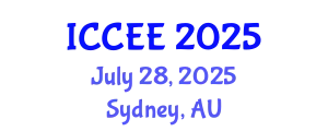 International Conference on Computer and Electrical Engineering (ICCEE) July 28, 2025 - Sydney, Australia