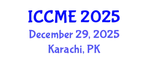 International Conference on Composite Materials Engineering (ICCME) December 29, 2025 - Karachi, Pakistan