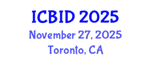 International Conference on Bacteriology and Infectious Diseases (ICBID) November 27, 2025 - Toronto, Canada