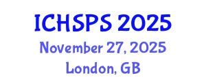 International Conference on Humanities, Social and Political Sciences (ICHSPS) November 27, 2025 - London, United Kingdom