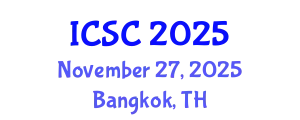 International Conference on Sociology and Criminology (ICSC) November 27, 2025 - Bangkok, Thailand