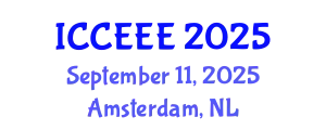 International Conference on Computing, Electrical and Electronic Engineering (ICCEEE) September 11, 2025 - Amsterdam, Netherlands