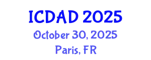 International Conference on Dementia and Alzheimer's Disease (ICDAD) October 30, 2025 - Paris, France
