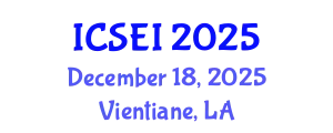 International Conference on Social Entrepreneurship and Innovation (ICSEI) December 18, 2025 - Vientiane, Laos