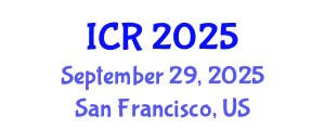 International Conference on Rheology (ICR) September 29, 2025 - San Francisco, United States