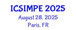 International Conference on Sports Injury Management and Performance Enhancement (ICSIMPE) August 28, 2025 - Paris, France
