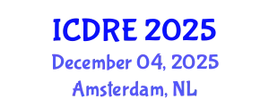 International Conference on Desalination and Renewable Energy (ICDRE) December 04, 2025 - Amsterdam, Netherlands