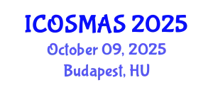 International Conference on Orthopedics, Sports Medicine and Arthroscopic Surgery (ICOSMAS) October 09, 2025 - Budapest, Hungary