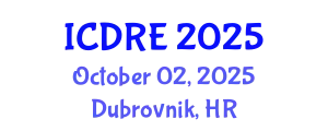 International Conference on Desalination and Renewable Energy (ICDRE) October 02, 2025 - Dubrovnik, Croatia