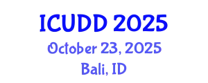 International Conference on Urban Design and Development (ICUDD) October 23, 2025 - Bali, Indonesia