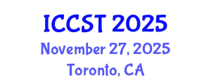 International Conference on Cancer Science and Therapy (ICCST) November 27, 2025 - Toronto, Canada