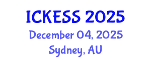 International Conference on Kinesiology, Exercise and Sport Sciences (ICKESS) December 04, 2025 - Sydney, Australia