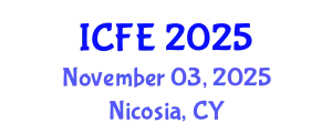 International Conference on Nutrition and Food Engineering (ICFE) November 03, 2025 - Nicosia, Cyprus