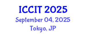 International Conference on Computing and Information Technology (ICCIT) September 04, 2025 - Tokyo, Japan
