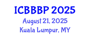 International Conference on Bioenergy, Biogas and Biogas Production (ICBBBP) August 21, 2025 - Kuala Lumpur, Malaysia