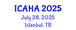 International Conference on Ancient History and Archaeology (ICAHA) July 28, 2025 - Istanbul, Turkey