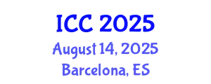 International Conference on Chemistry (ICC) August 14, 2025 - Barcelona, Spain