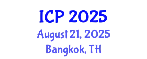 International Conference on Pathology (ICP) August 21, 2025 - Bangkok, Thailand