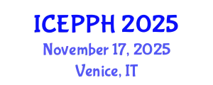International Conference on Environmental Pollution and Public Health (ICEPPH) November 17, 2025 - Venice, Italy