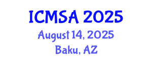 International Conference on Marine Science and Aquaculture (ICMSA) August 14, 2025 - Baku, Azerbaijan