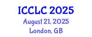 International Conference on Comparative Literature and Culture (ICCLC) August 21, 2025 - London, United Kingdom