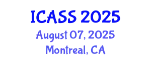International Conference on Anthropological and Sociological Sciences (ICASS) August 07, 2025 - Montreal, Canada