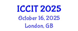 International Conference on Computing and Information Technology (ICCIT) October 16, 2025 - London, United Kingdom