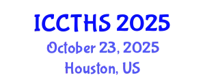 International Conference on Counter Terrorism and Human Security (ICCTHS) October 23, 2025 - Houston, United States