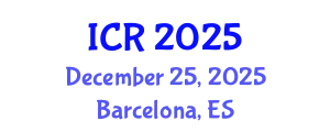 International Conference on Rheology (ICR) December 25, 2025 - Barcelona, Spain