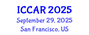International Conference on Control, Automation and Robotics (ICCAR) September 29, 2025 - San Francisco, United States