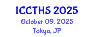 International Conference on Counter Terrorism and Human Security (ICCTHS) October 09, 2025 - Tokyo, Japan