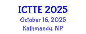 International Conference on Traffic and Transportation Engineering (ICTTE) October 16, 2025 - Kathmandu, Nepal
