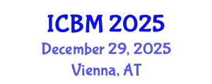 International Conference on Biomechanics (ICBM) December 29, 2025 - Vienna, Austria