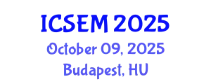 International Conference on Statistics, Econometrics and Mathematics (ICSEM) October 09, 2025 - Budapest, Hungary
