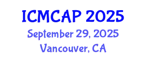 International Conference on Meteorology, Climatology and Atmospheric Physics (ICMCAP) September 29, 2025 - Vancouver, Canada