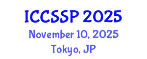 International Conference on Circuits, Systems, and Signal Processing (ICCSSP) November 10, 2025 - Tokyo, Japan