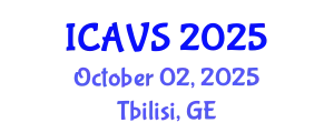 International Conference on Animal and Veterinary Sciences (ICAVS) October 02, 2025 - Tbilisi, Georgia