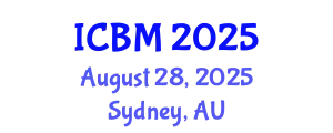 International Conference on Biomechanics (ICBM) August 28, 2025 - Sydney, Australia