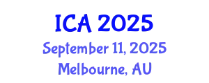 International Conference on Autism (ICA) September 11, 2025 - Melbourne, Australia