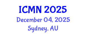 International Conference on Microfluidics and Nanofluidics (ICMN) December 04, 2025 - Sydney, Australia