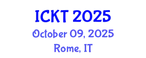 International Conference on Kidney Transplantation (ICKT) October 09, 2025 - Rome, Italy