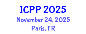 International Conference on Psychiatry and Psychology (ICPP) November 24, 2025 - Paris, France
