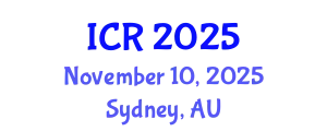 International Conference on Rheology (ICR) November 10, 2025 - Sydney, Australia