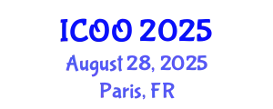 International Conference on Ophthalmology and Optometry (ICOO) August 28, 2025 - Paris, France