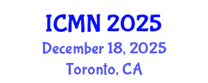 International Conference on Microfluidics and Nanofluidics (ICMN) December 18, 2025 - Toronto, Canada